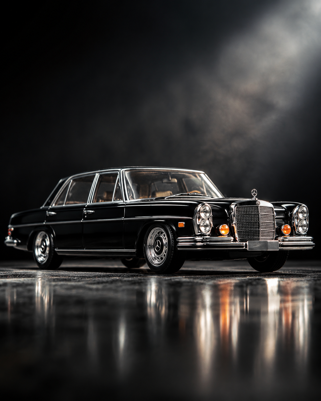 Hot Wheels Premium '72 Mercedes-Benz 280 SEL 4.5 Modern Classics