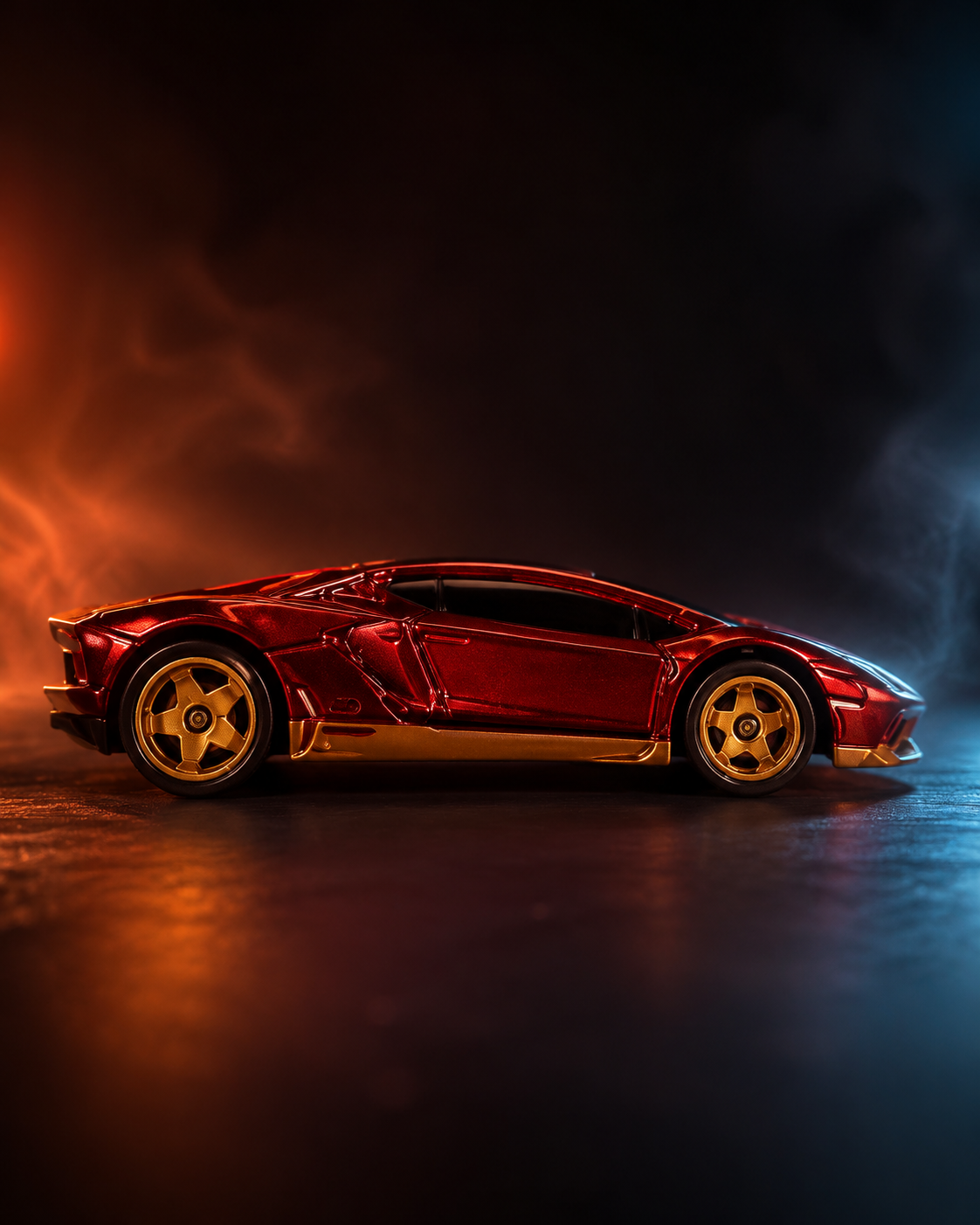 Hot Wheels Lamborghini Aventador Miura Homage Super Treasure Hunt