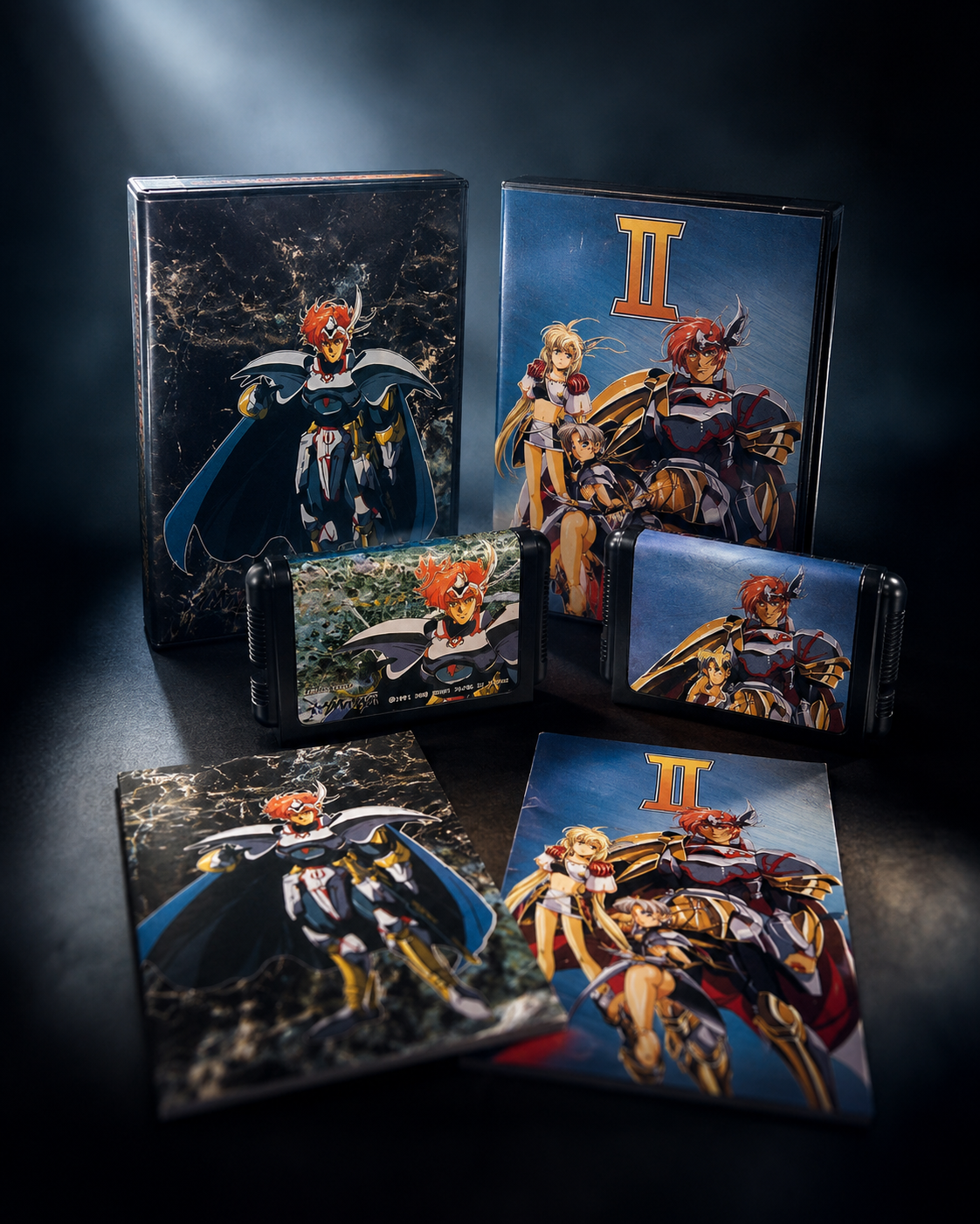Комплект игр Langrisser I и II для Sega Mega Drive (Jap