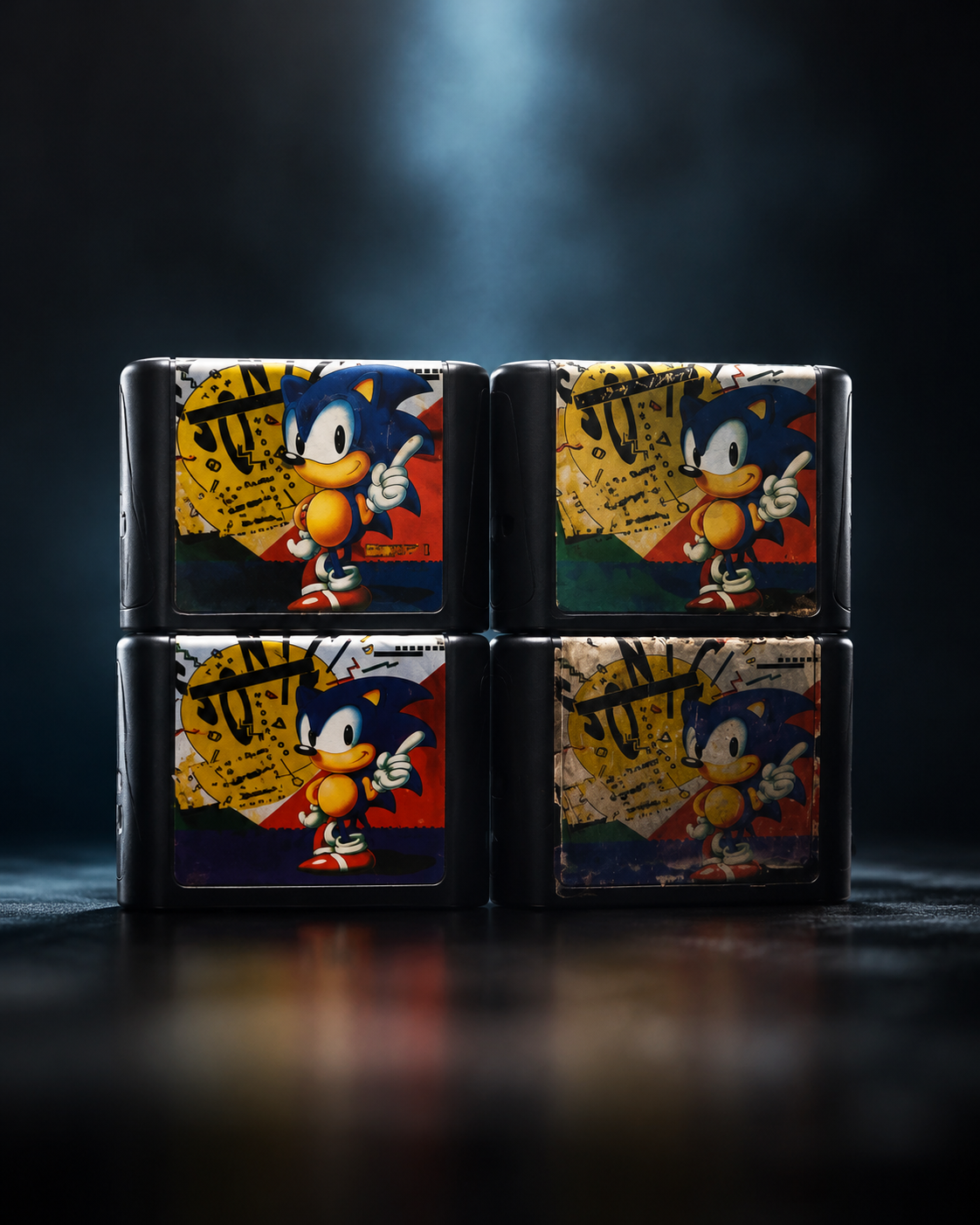 Картриджи Sonic the Hedgehog для Sega Mega Drive