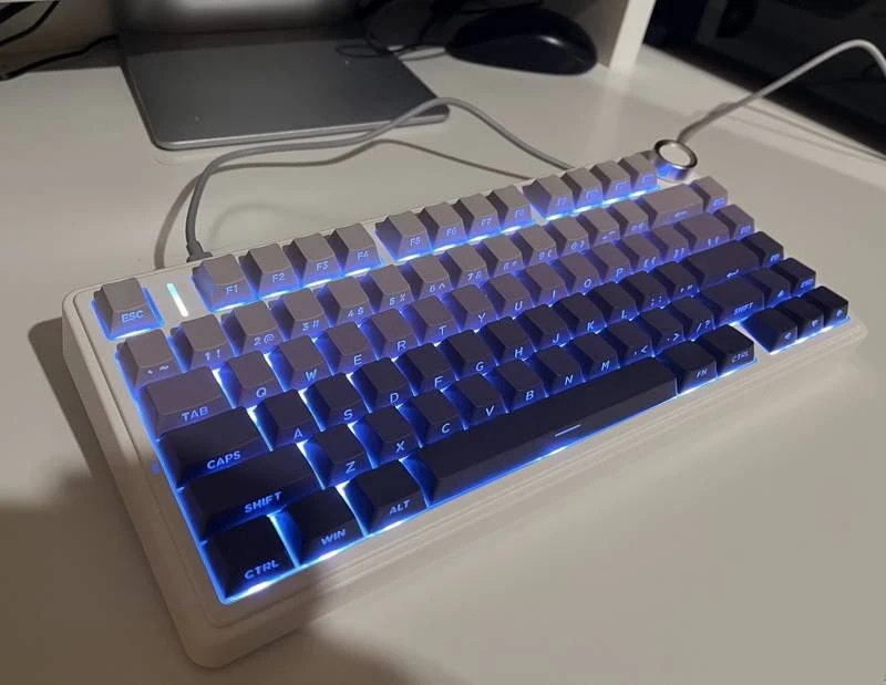 Механическая клавиатура Aula F75 White-Grey