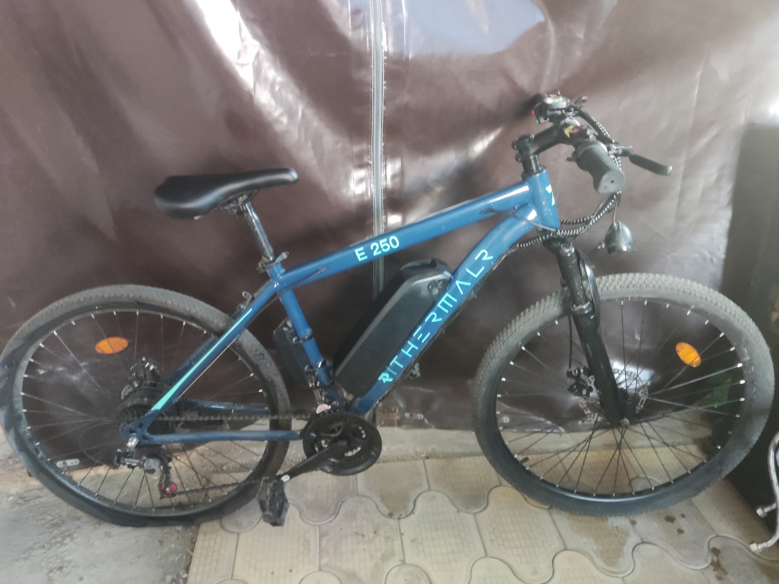 Электровелосипед Rithmar E 250 синий