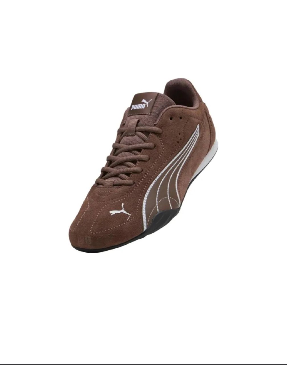 Кроссовки Puma Speedcat коричневые замшевые