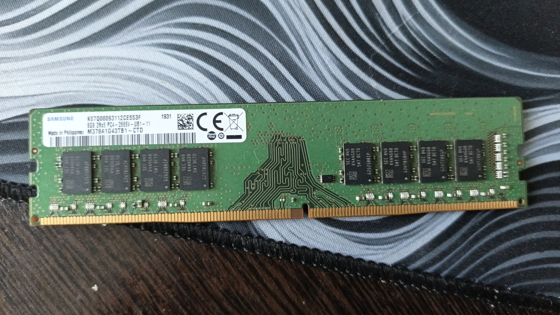Оперативная память Samsung DDR4 8GB 2666MHz
