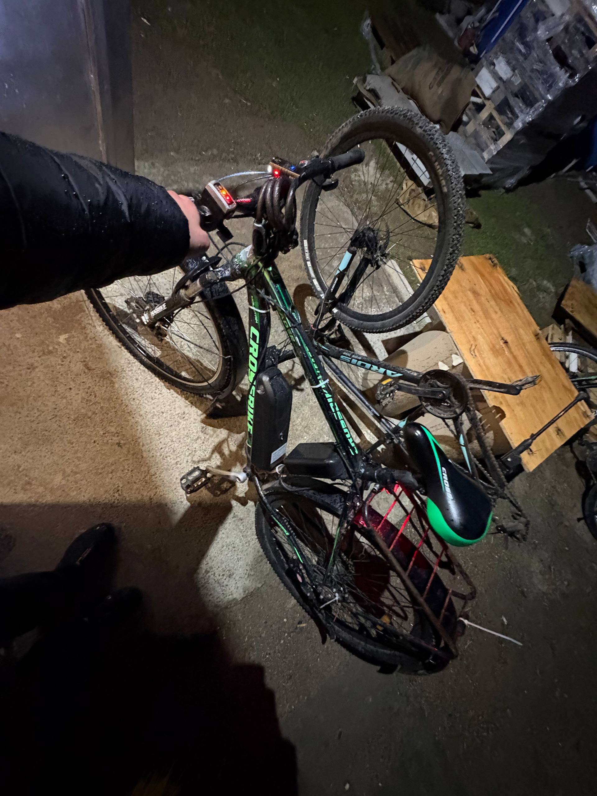 Электровелосипед Crossbike на базе горног