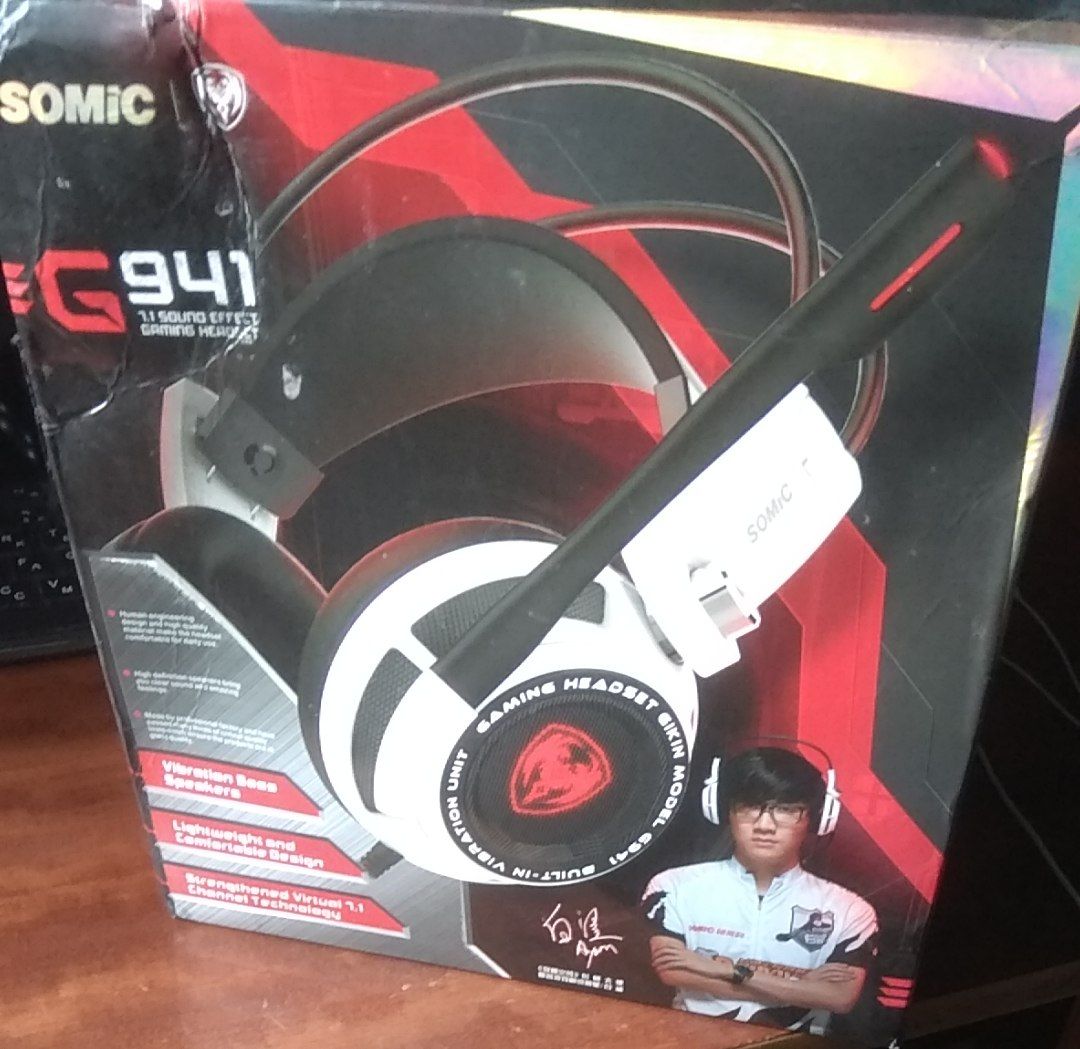 Игровая гарнитура Somic G941 Black 7.1