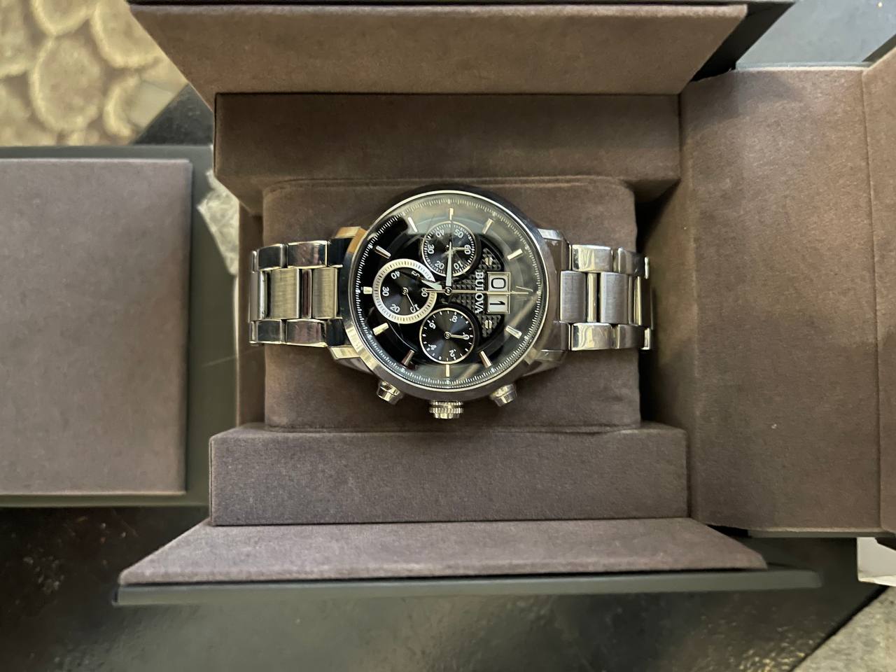 Мужские часы Bulova Precisionist Chronograph 96B175