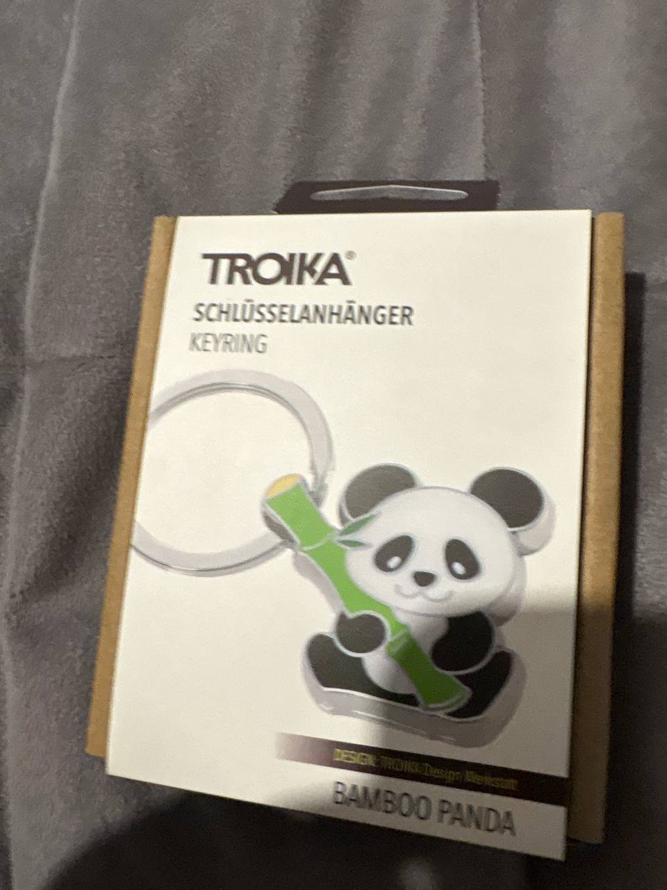 Брелок для ключей Troika Bamboo Panda