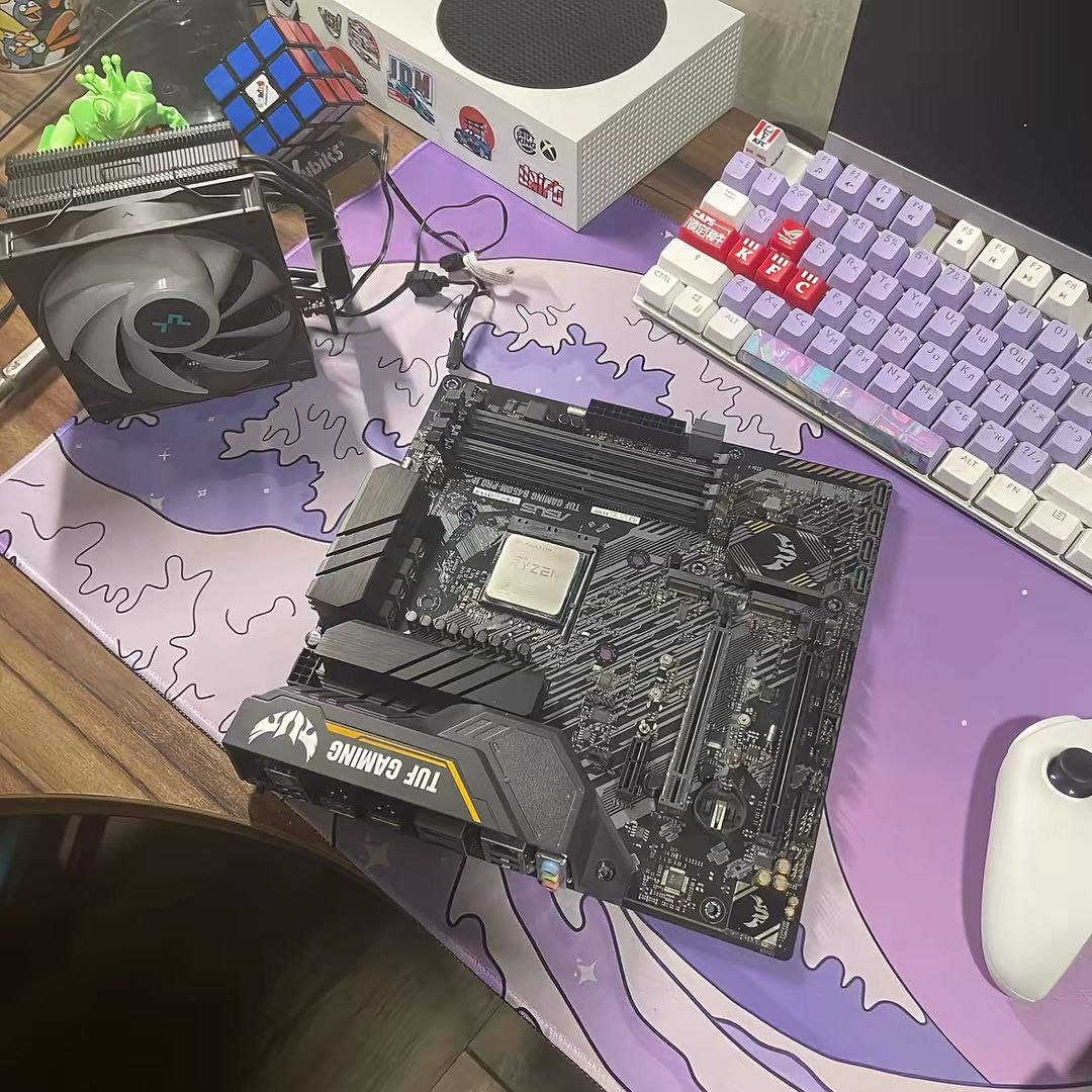 Комплект ASUS TUF GAMING B450M-PRO II и AMD Ryzen