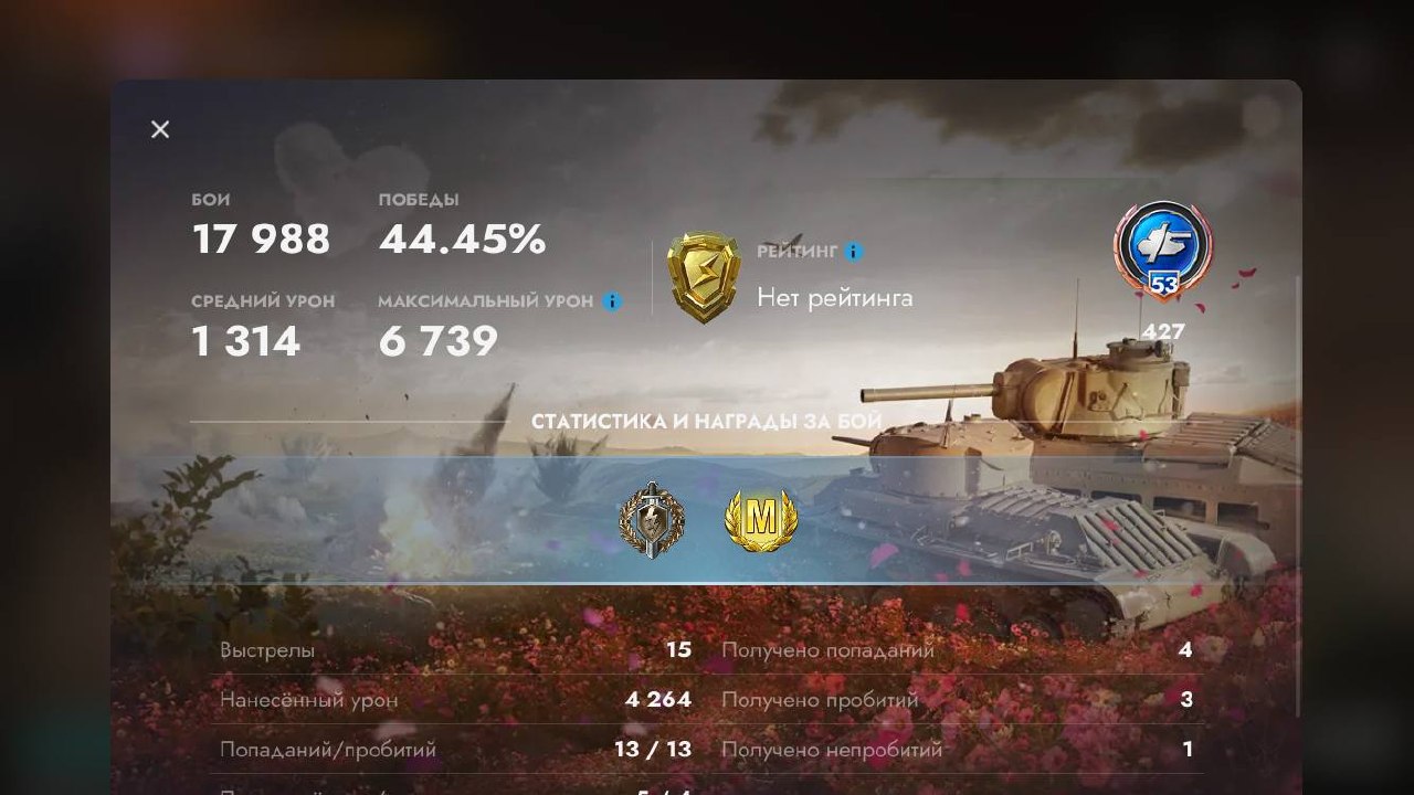 Аккаунт World of Tanks Blitz (Lesta Games)