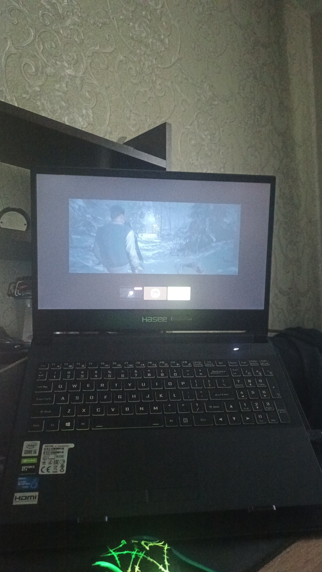 Игровой ноутбук Hasee Z7-KP5D1 Core i5 GTX 1060